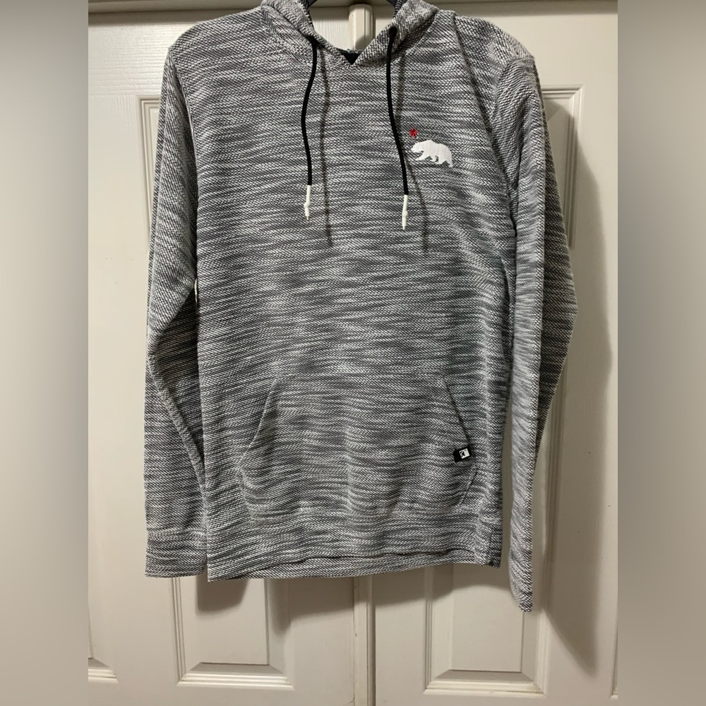 Dikotomy Grey Hoodie (California Republic Bear)